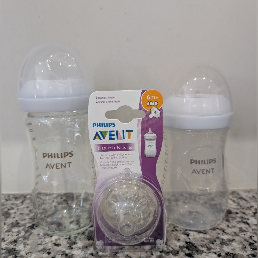 ✨2/$20✨Bottle Bundle with New Nipples